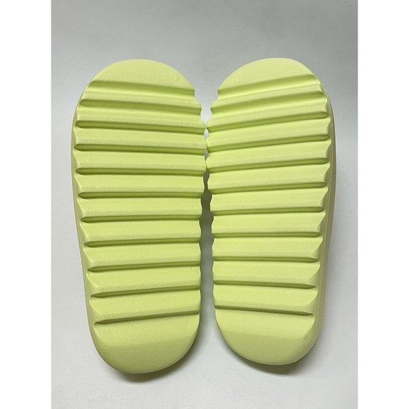 Adidas Yeezy Slides Glow Green HQ6447 Men’s Size 10 US